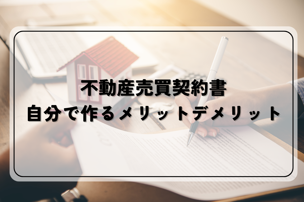 不動産売買契約書作成費を解説！自分で作る場合と専門家に依頼するメリットデメリット